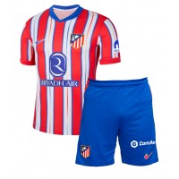 Atletico Madrid Alexander Sorloth #9 Replika babykläder Hemmaställ Barn 2024-25 Kortärmad (+ korta byxor)